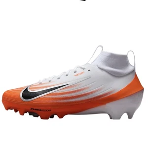 Nike Air Zoom Vapor Pro 1 White Orange Football Cleats $145 Size 8.5 HM8850-103 - Bild 1 von 14