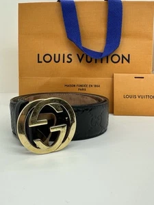 Gucci Damen Gürtel Schwarz Gold Blondie - Bild 1 von 13