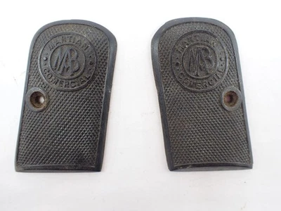 Pistola de bolsillo MAB comercial marciana original empuñaduras negras 6,35,25 ACP Foto 1 de 4