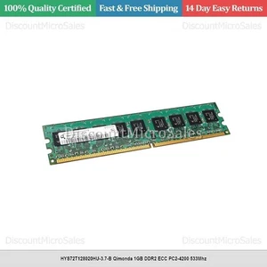 HYS72T128020HU-3.7-B Qimonda 1GB DDR2 ECC PC2-4200 533Mhz - Picture 1 of 1