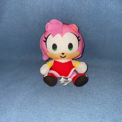 Peluche Amy Rose Sonic the Hedgehog 6" 30 Aniversario GO SEGA H2 Shadow Tails Foto 1 de 4