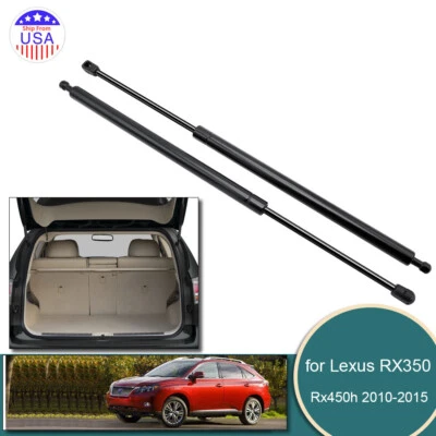 Amortiguador de puerta trasera soporte de elevación de puerta trasera 2 piezas para Lexus RX RX350 RX450h 2010-2015  Foto 1 de 4