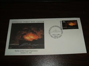 Marshall Islands - 11th Oct 1992 - Battle of the Cape Esperance - FDC - Picture 1 of 4