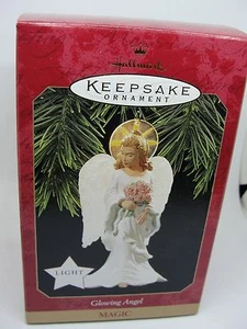1997, ángel brillante, luz mágica, sello recuerdo adorno - Imagen 1 de 2