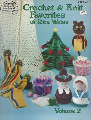 Crochet And Knit Favorites Of Rita Weiss - Volume 2 - American School Needlewor - Image 1 of 2
