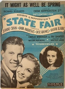 It Might As Well Be Spring: State Fair Noten Rodgers & Hammerstein �� 1945 - Bild 1 von 3