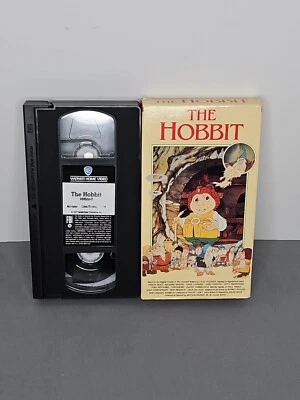 The Hobbit • Animated Film J.R.R. Tolkein VHS Tape Warner Video 1991 Works - Image 1 of 4