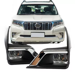 DRL Front Bumper Accessories Fog Lamp For 2017-2018 Toyota Prado - Picture 1 of 6