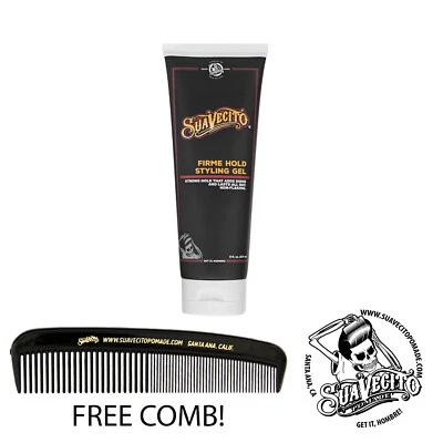 Gel modelador Suavecito Firme Hold 8 oz. Tubo - Imagem 1 de 4