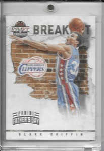 2012-13 Past and Present Breakout- Blake Griffin 1/5 Rare! Clips, Brooklyn Nets!