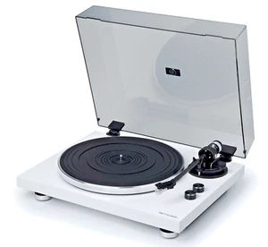 New Giradischi hi-fi Bluetooth Pitch Control MUSE MT-109BTOW Bianco Laccato - Imagen 1 de 4