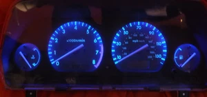 Freelander Instrument LED Bulb Set Upgrade 1998-2004. Ultra Blue Colour - Picture 1 of 1