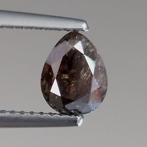 1.50cts Pear Untreated Fancy Deep Purple Pink Natural Earth Mined Loose Diamonds