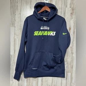 Nike Therma-Fit Seahawks NFL Hoodie LG - Picture 1 of 6