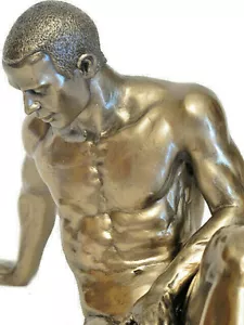 Body Talk Figure Male Nude Sculpture Erotic Act Man - 20420 - Picture 1 of 6