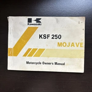 kawasaki KSF2500 Mojave Owners Manual 1986  - Bild 1 von 2