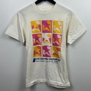 Camisa De Colección Festival Olímpico 1990 M Para Hombre Puntada Única EE. UU. - Imagen 1 de 17