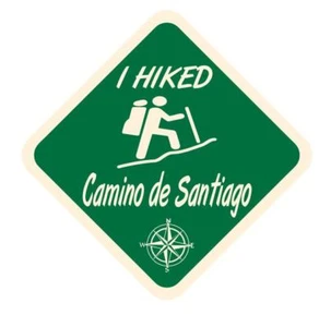 Jakobsweg Aufkleber Aufkleber R7086 Wandern Camping - Bild 1 von 1