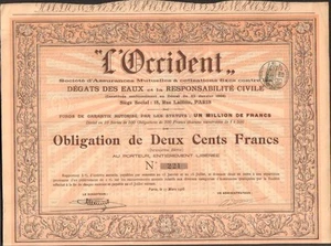 DER WESTEN, Gegenseitige Wasserschadenversicherung (H) - Bild 1 von 1
