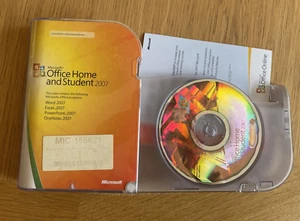 Microsoft Home And Student Software 2007 Licence Key Included - Picture 1 of 8