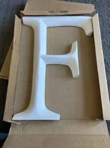 posh graffiti wooden letter F Slight Damage - Picture 1 of 4