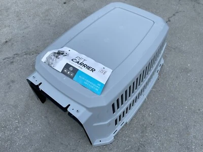 40" Large Dog Crate Pet Carrier Plastic Up to 76 LBS - Image 1 of 4