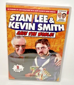 KEVIN SMITH & STAN LEE dvd SAVE THE WORLD 9hrs unrated 2017 NEW & SEALED - Picture 1 of 2