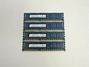 Hynix Lot of 4 HMT451R7BFR8A-PB 4GB PC3L-12800R DDR3-1600MHz ECC Low Volt A-19 - Photo 1/3