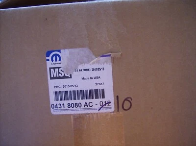 GENUINO MOPAR 04318080AC LÍQUIDO DE FRENOS PUNTO 3 -- LOTE DE 2 BOTELLAS -- Foto 1 de 2