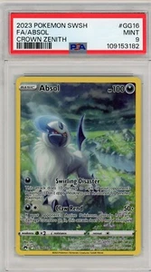 PSA 9 MINT Absol GG16/GG70 Crown Zenith: Galarian Gallery Holo - Bild 1 von 3