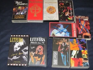 VHS Concerti - Vasco Rossi, Litfiba, Deep Purple, Black Sabbath, Whitesnake, G3 - Foto 1 di 8