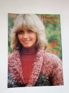 Noten 4 Seiten I Honestly Love You - aufgenommen von Olivia Newton John 1974 - Bild 1 von 4