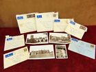 DEWSBURY ENGLAND 3 RPPC Photo Postcards 7 Ravensthorpe Letters 1949-1950 to USA