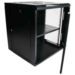 12RU 550mm Deep Wall Mount Server Rack / Network Cabinet + Swing Frame - Picture 1 of 6