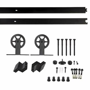 Schiebetüren Set Top Laufrolle Ø 120 mm Schiebetürbeschlag Schiebetüsystem 2 m - Bild 1 von 4