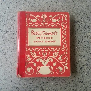Betty Crockers Bild Kochbuch 1950 Erstausgabe vierter Druck 5 Ring Mappe - Bild 1 von 10