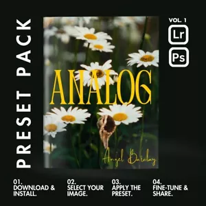 Adobe Lightroom & Photoshop | Analog Preset Pack by @theangelbarclay - Picture 1 of 1