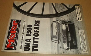 MOTOR ANNO XXIII 1965 NR.4 RENAULT R.16/SALONE DI BRUXELLES/MINI IN ITALIA - Foto 1 di 1