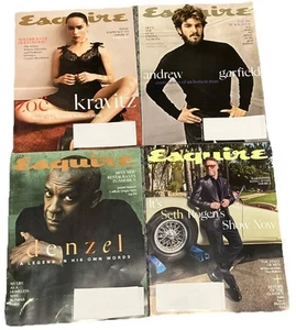 Esquire Magazine Lot – Sept, Oct, Nov, Winter 2024 + March 2025 – NEW & Unread - Picture 1 of 5