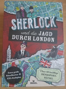 Sherlock und die Jagd durch London mit 64 knifflige Denksport Rätsel - Bild 1 von 2
