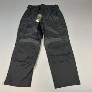 5.11 Tactical Patrol Rain Pants Mens XL Regular Black Waterproof Cargo New - Picture 1 of 9