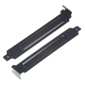 10 x Couvercles de Fente PCI avec Vis pour Boîtier PC Antipoussière Noir - Photo 1/5