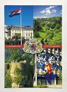 Cartolina Lussemburgo Multivista Non Spedita - Foto 1 di 2