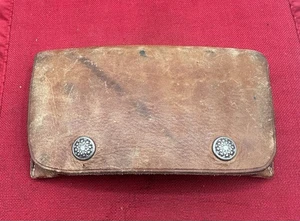 Vintage Leder Gürtel Munition Geldbörse Etui für 10 - Bild 1 von 5