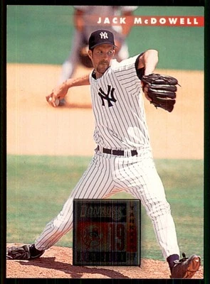 1996 Donruss #418 Jack McDowell New York Yankees - Image 1 of 2