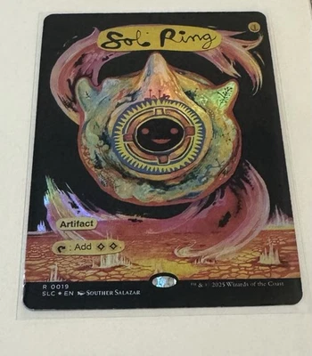 1x FOIL Sol Ring MTG Encyclopedia Of Magic Secret Lair NM - Image 1 of 2