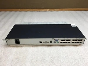Avocent Autoview 3016 16-Port KVM Switch 520-789-507 w/ Rack Ears incl. - Picture 1 of 6