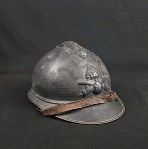 France Casque Adrian Modèle 1915 Artillerie Ww1 - Imagen 1 de 15
