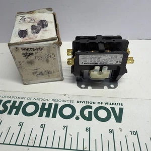 CONTACTOR DE PROPÓSITO DEFINIDO WHITE-ROGERS 90-245 2 POLOS - Imagen 1 de 5