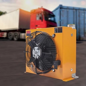 Enfriador de aceite hidráulico industrial de 60 vatios con radiador de ventilador de flujo de disipación de calor - Imagen 1 de 15